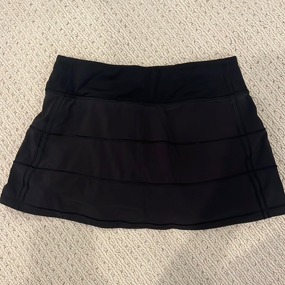 Lululemon Black Tennis Skirt